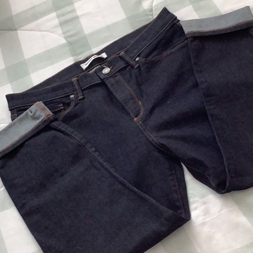 Banana Republic Premium Denim Dark High Rise Skinny Ankle Jean (NWOT)